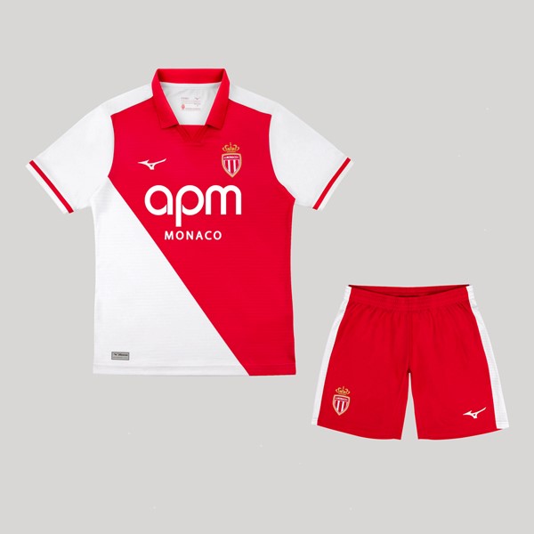 Camiseta AS Monaco 1ª Niño 2026 2027